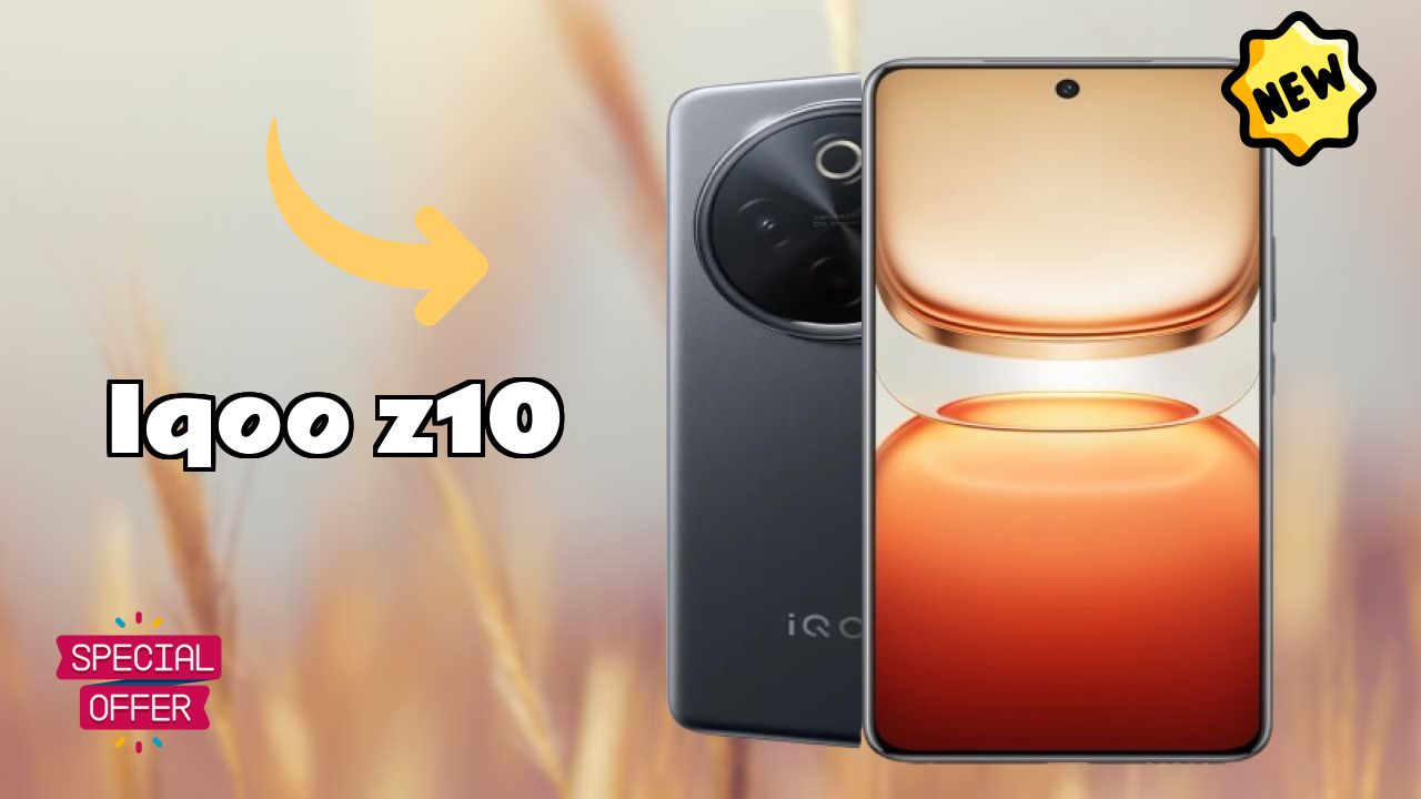 IQOO Z10 डिस्प्ले साइज़: 6.77 Inches (17.2 Cm) स्क्रीन क्वॉलिटी
