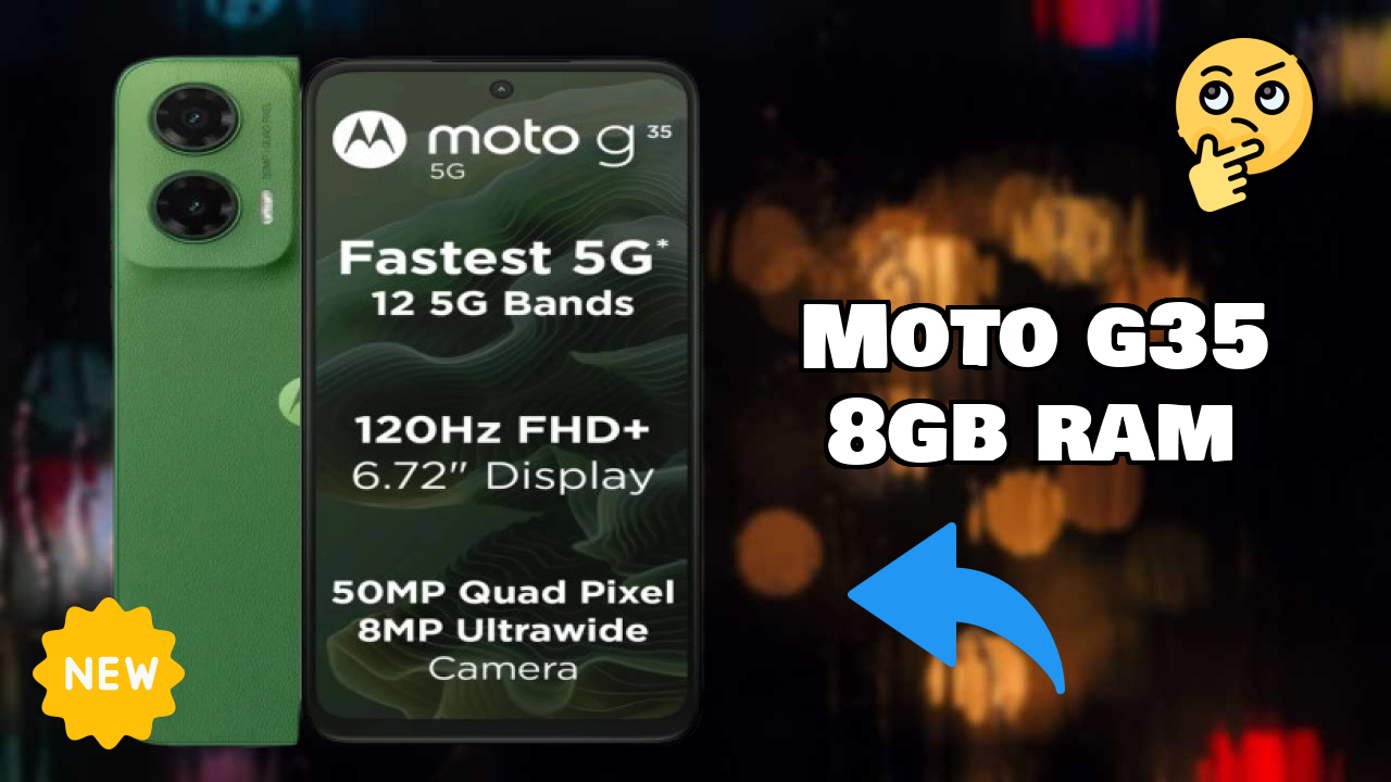 ₹11,999 पर Moto G35 8GB RAM - इस फोन के बारे में सब कुछ