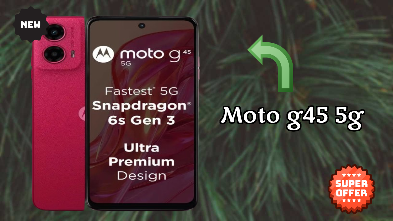 Moto G45 5G डिस्प्ले साइज़: 6.5 Inches (16.51 Cm) स्क्रीन रिव्यु