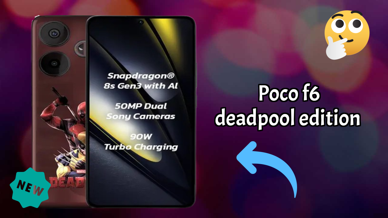 POCO F6 Deadpool Edition क़ीमत गिरावट: सिर्फ ₹21,999 में उपलब्ध