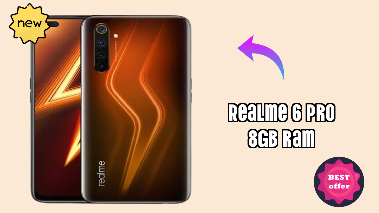Realme 6 Pro 8GB RAM टेस्ट: 8 GB RAM गेमिंग को अच्छी तरह से हैंडल करती