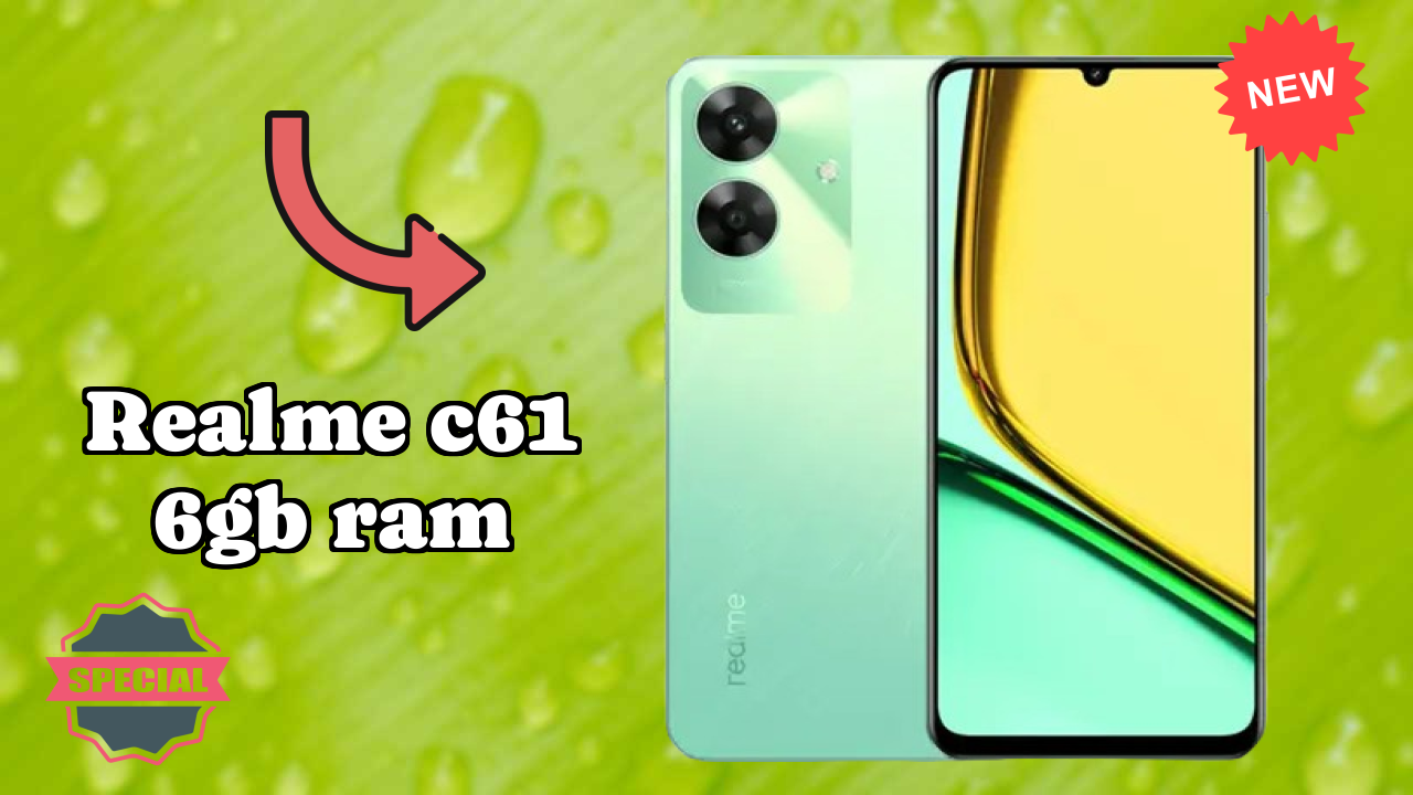Realme C61 6GB RAM क़ीमत रिव्यु: ₹8,199 क़ीमत के लिए क़ीमत?