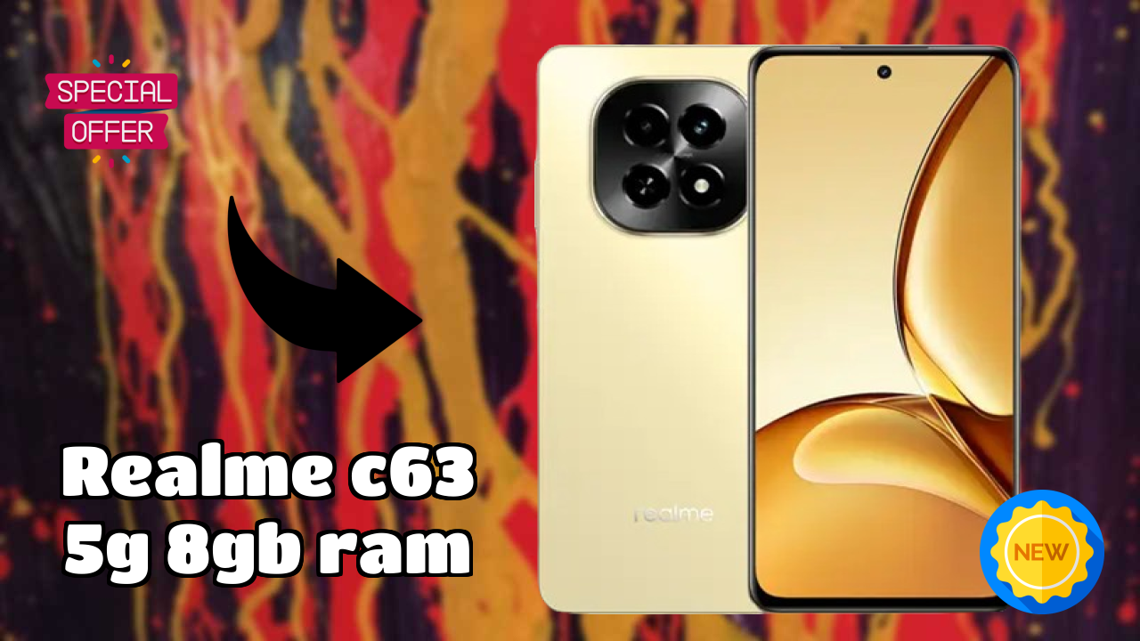 Realme C63 5G 8GB RAM रिव्यु: 8 GB RAM मल्टीटास्किंग  डिस्कसन