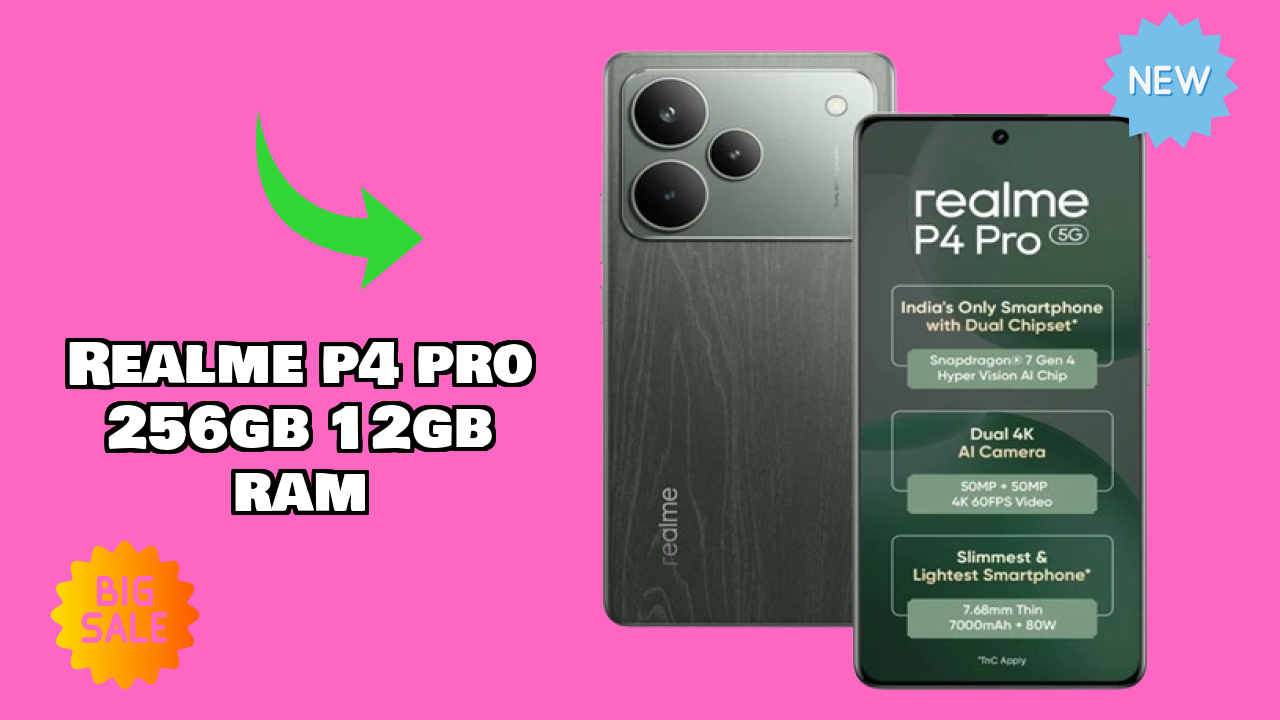 Realme P4 Pro 256GB 12GB RAM 2026 शो टेस्ट – रियल जीवन परिणाम