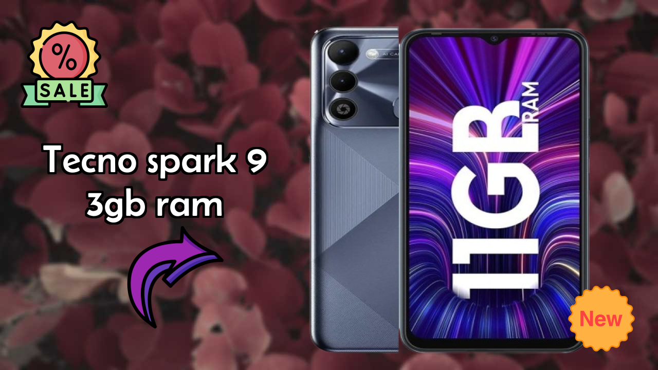 ₹7,199 पर Tecno Spark 9 3GB RAM - पूरा स्पेसिफिकेशन लिस्ट