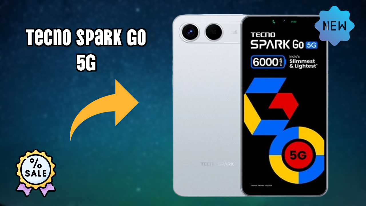 ₹9,999 पर Tecno Spark Go 5G - इस क़ीमत रेंज में बेस्ट फोन