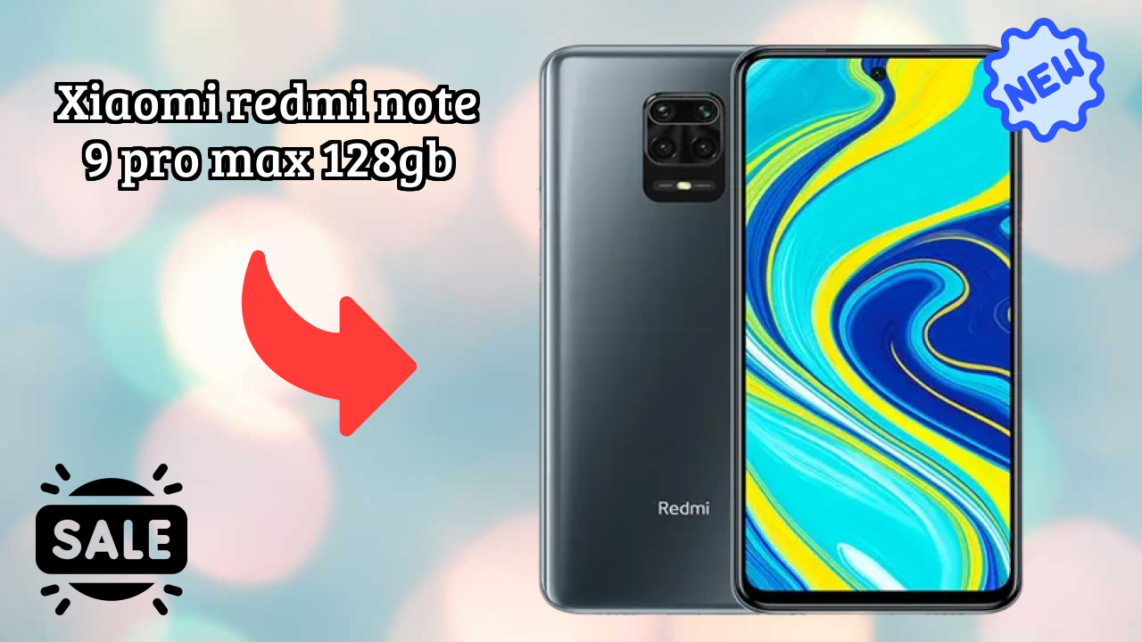 Xiaomi फैंस: Xiaomi Redmi Note 9 Pro Max 128GB अब सिर्फ ₹17,887 में उपलब्ध